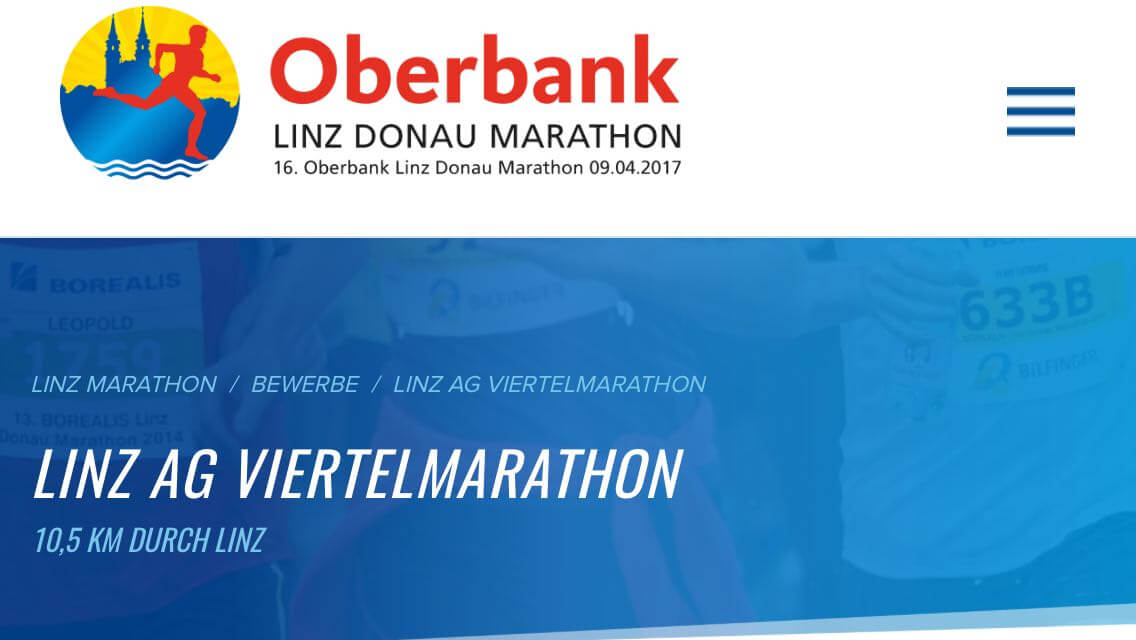 Marathon Anmeldung